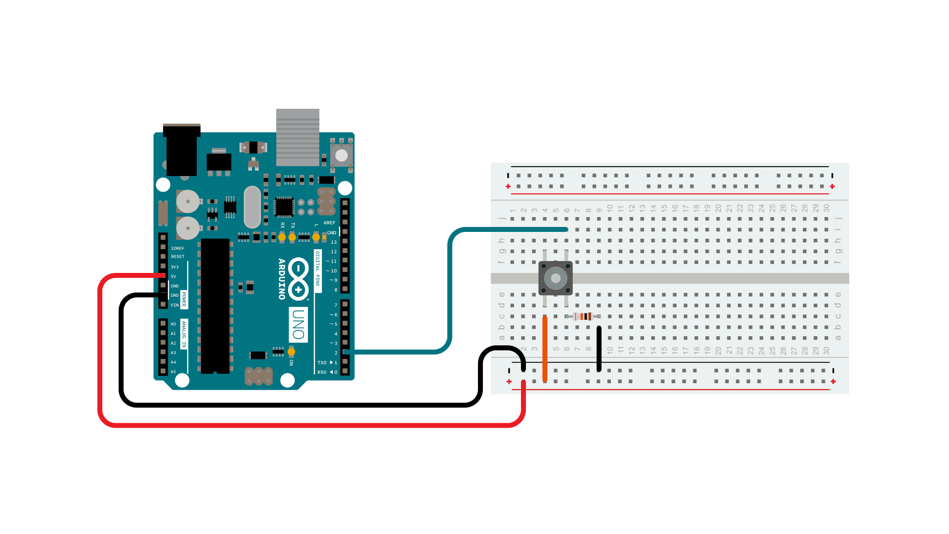 Push Button Diagram