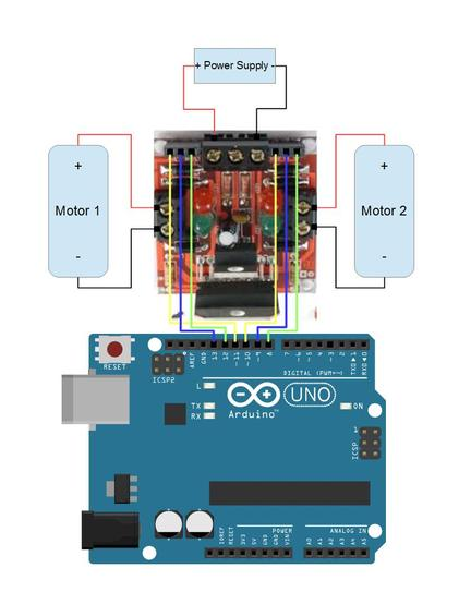Motor Driver Wiring
