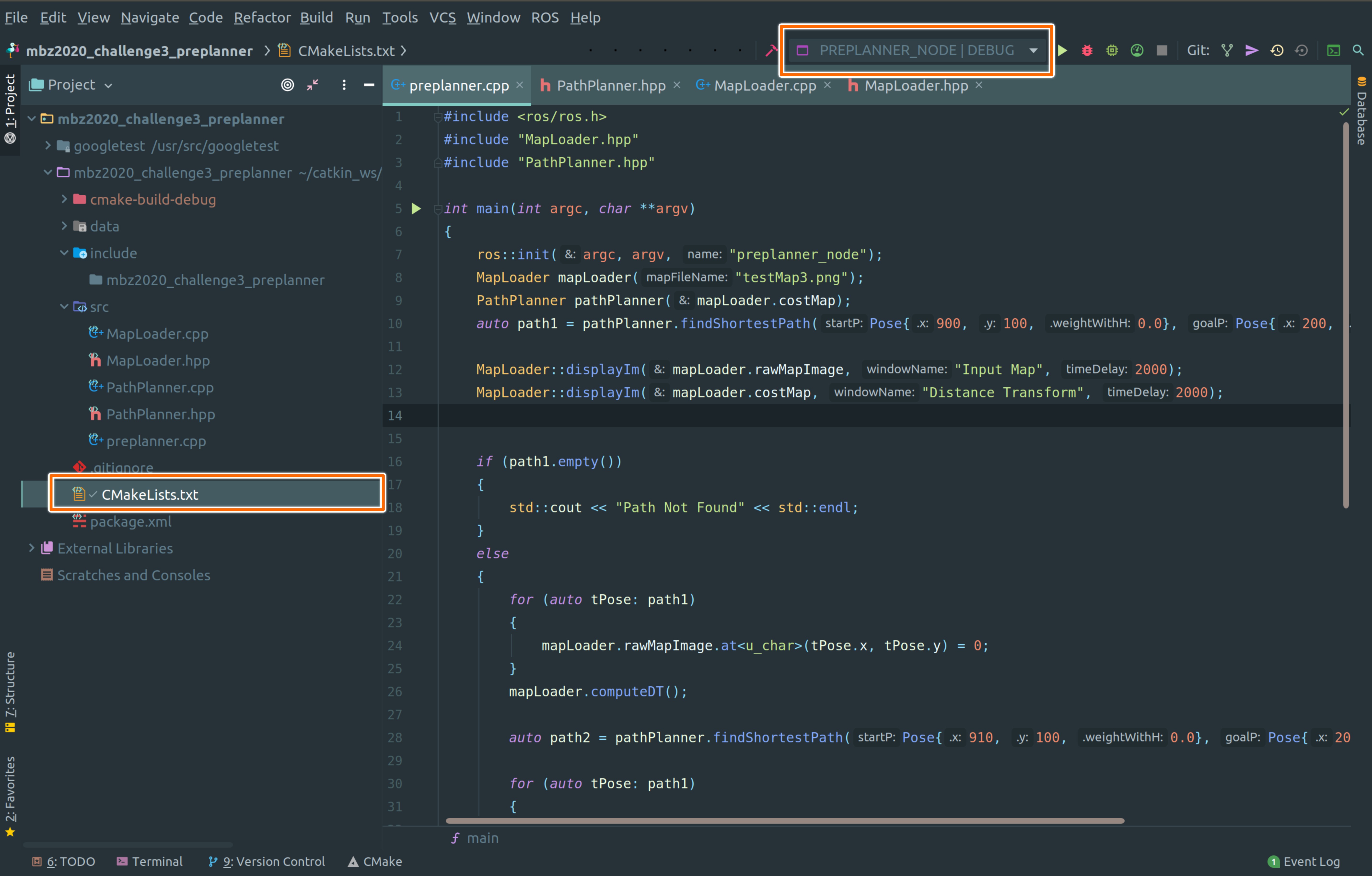 CLion Debugging 1