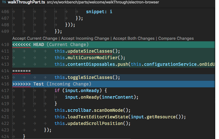 git rebase/merge